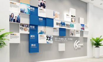 文化墙设计效果图